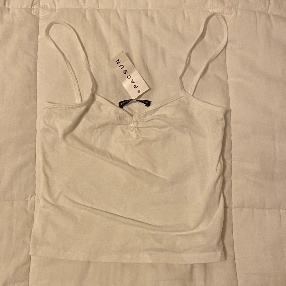 Brandy Melville White Crop Top